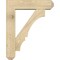 Ekena Millwork Balboa Craftsman Rough Sawn Bracket w/ Offset Brace, Douglas Fir, 8"W x 32"D x 40"H BKT0806X32X40BOA04RDF - alternate 2